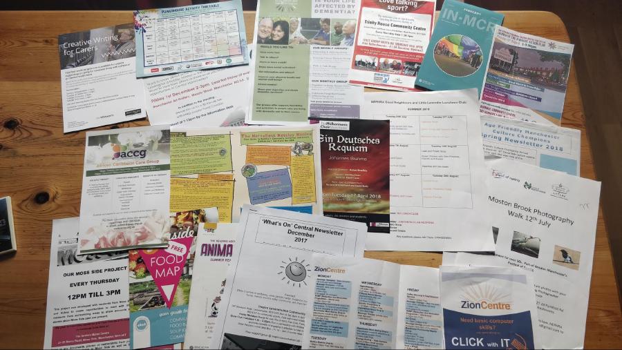 A selection of the current community information needed to find out everything going on in the area